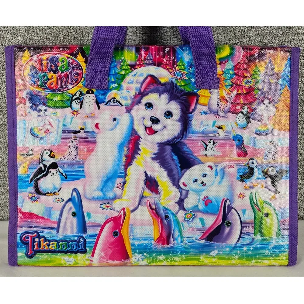 LISA FRANK TIKANNI TRIFOLD PORTFOLIO ART CASE FOLDER - 2020 RELEASE • CASE ONLY